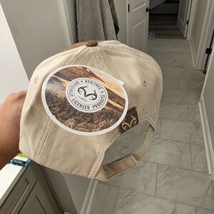 Tan Realtree Baseball Cap